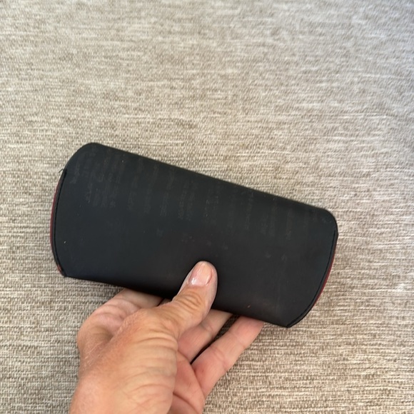 Vintage Laura Biagiotti Italy  80’s Black Silver Sunglasses pristine with case - Picture 15 of 15